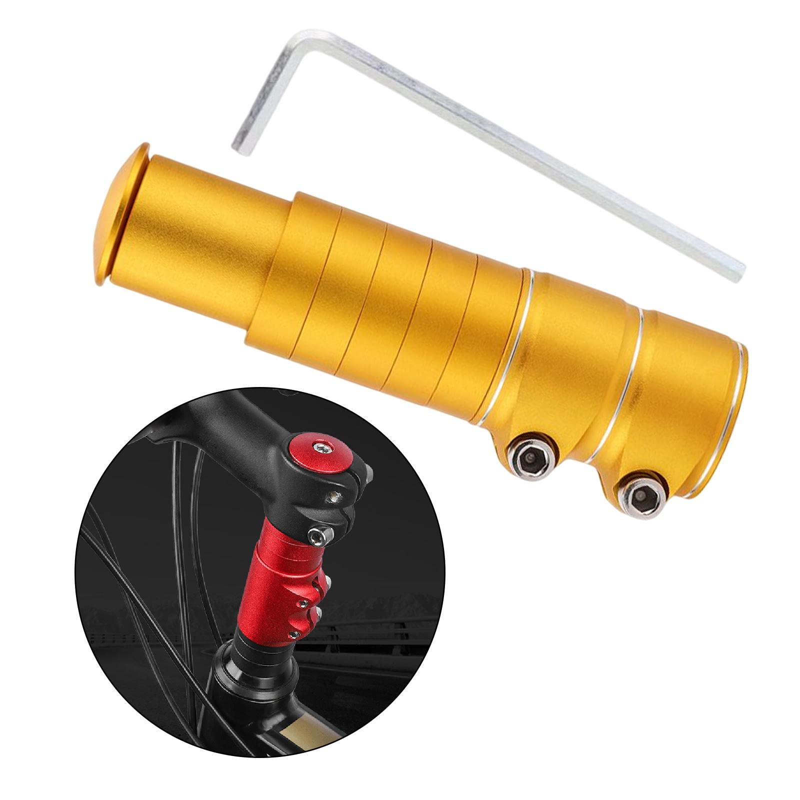 Amazon | Freneci バイク ステム ライザー バイク フォーク ステム